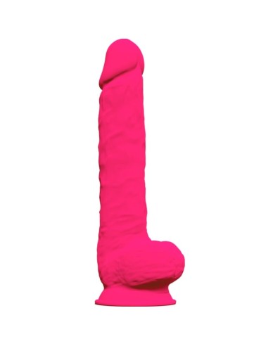 Silexd Model 1 Realistic Penis Premium Silexpan Silicone Fuchsia 38 Cm