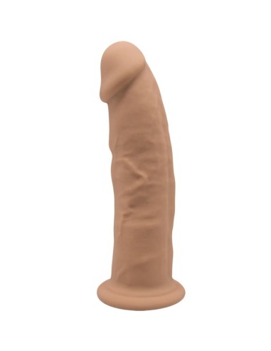 Silexd Model 2 Realistic Penis Premium Silexpan Silicone Caramel 19 Cm