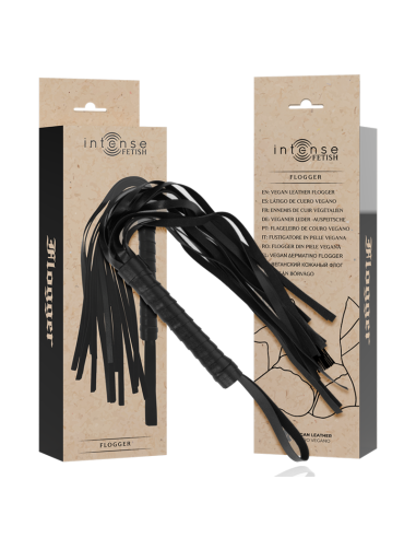 Intense Fetish Vegan Leather Flogger