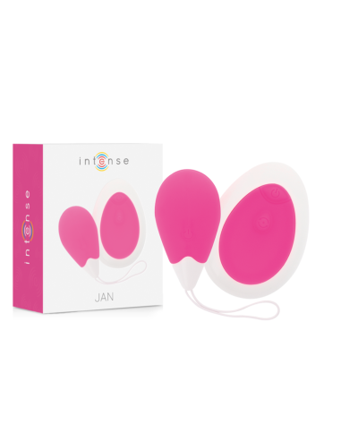 Intense Jan Egg Vibrator Remote Control Pink