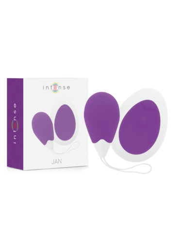 Intense Jan Lilac Remote Control Vibrating Egg