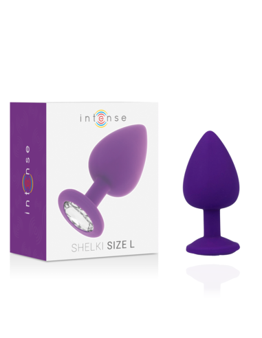 Intense Shelki L Plug Anal Lilac