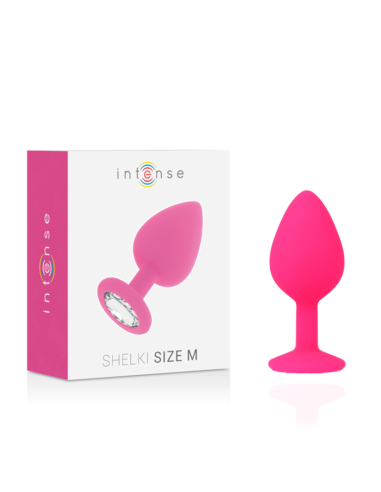 Intense Shelki M Anal Plug Fuchsia