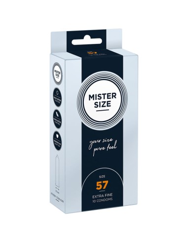 Mister Size Condom Size L 57 Mm (10 Units)