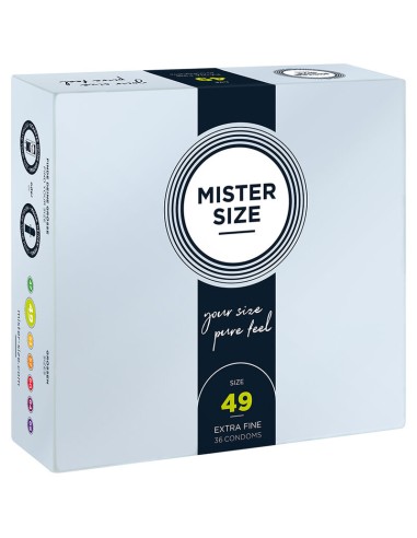 Mister Size Condom Size S 49 Mm (36 Units)