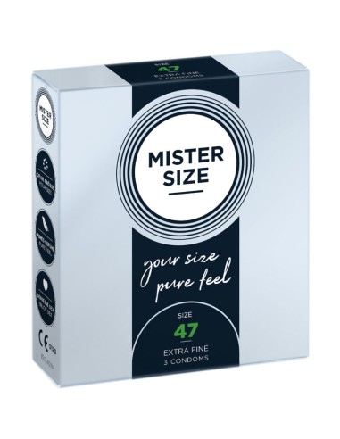 Mister Size Condoms Size Xs 47 Mm (3 Units)