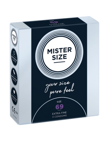 Mister Size Condoms Size Xxxl 69 Mm (3 Units)