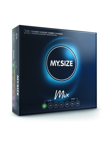 My Size Mix Condoms 47 Mm 28 Units