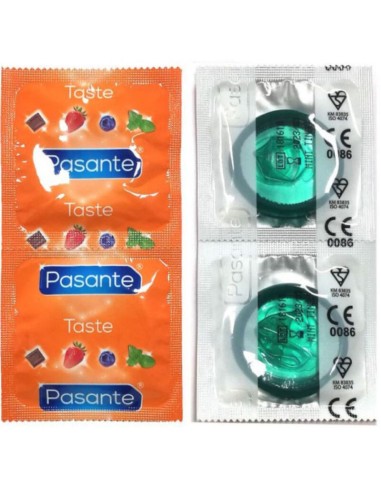 Pasante Condoms Flavor Mint Bag 144 Units