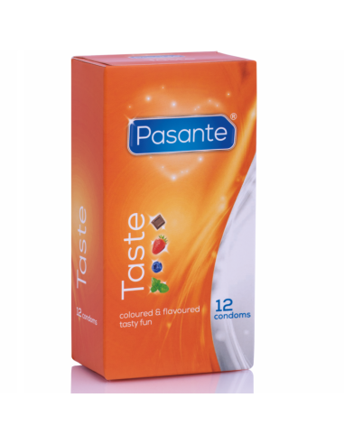 Pasante Condoms Flavors 12 Units