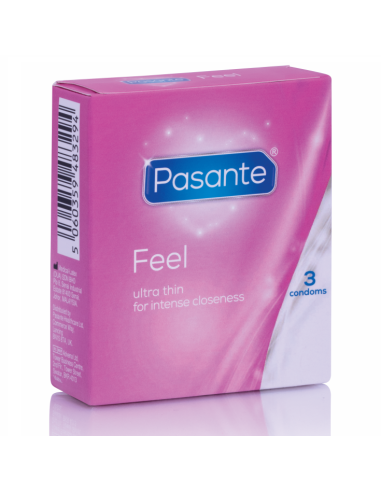 Pasante Condoms Sensitive Ultra Thin 3 Units