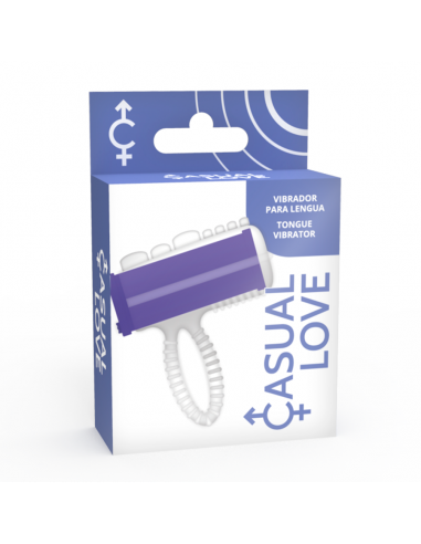 Lässige ring vibrator lilac tongue - MySexyShop.eu