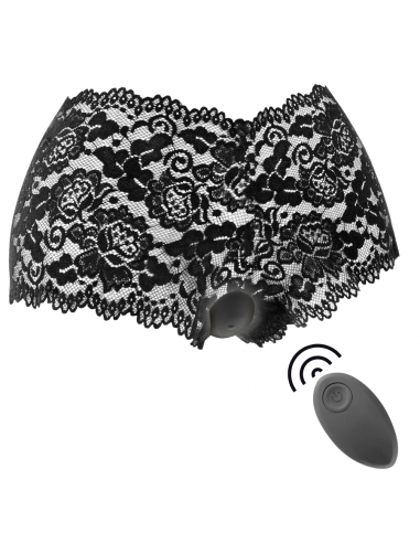 Black & silver zara remote control with panty - MySexyShop (ES)