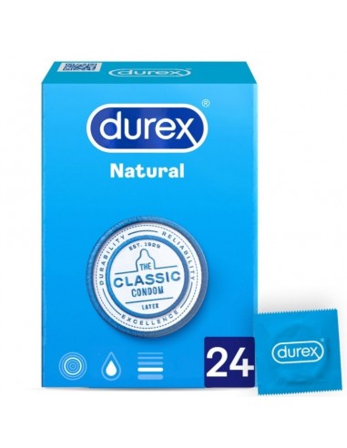 Durex Natural Plus 24 Unités - MySexyShop