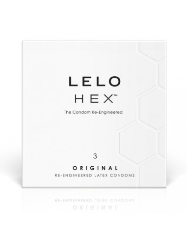 Lelo hex preservative box 3 einheiten - MySexyShop.eu
