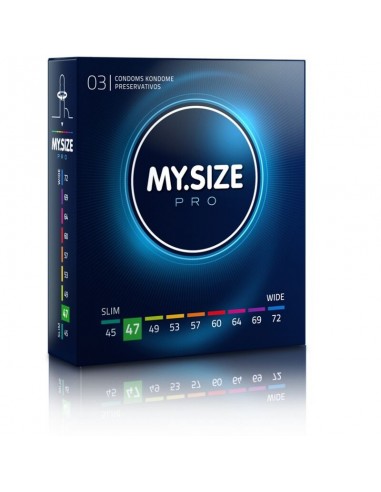 My size Pro Condoms 47 mm | MySexyShop (PT)