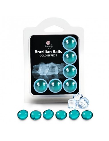 Secretplay set 6 brazilian balls cold effect | MySexyShop (PT)