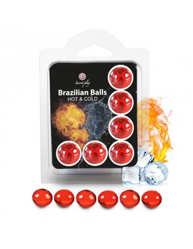 Secretplay set 6 brazilian balls hot and cold effect | MySexyShop (PT)