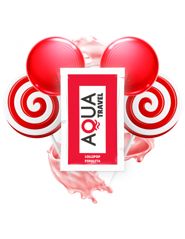 Aqua travel lollipop flavour waterbased lubricant 6 ml | MySexyShop (PT)