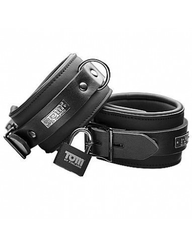 Tom of finland neoprene ankle cuffs with lock | MySexyShop