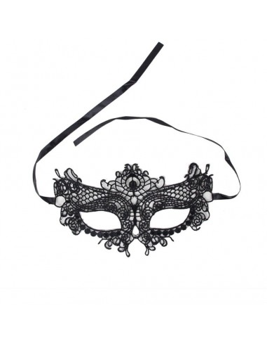 Queen lingerie black lace mask one size | MySexyShop (PT)