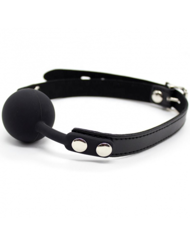 Secretplay black silicone gag ball | MySexyShop