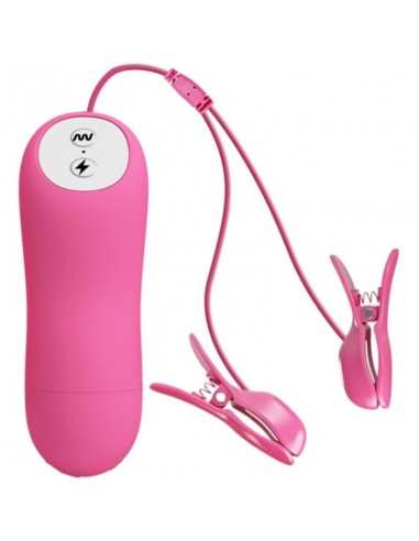 Romantic wave pizas con vibracion y electroshock fucsia - MySexyShop.eu