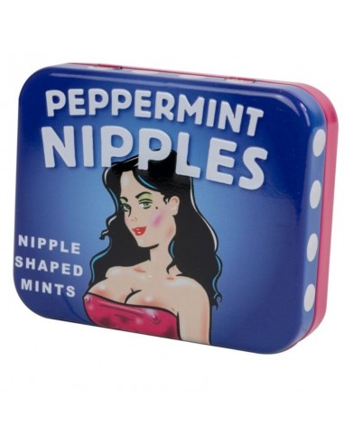 Pepermint nipples nipple shaped mints