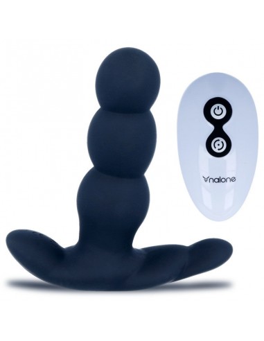 Nalone pearl anal vibrator with remote control black