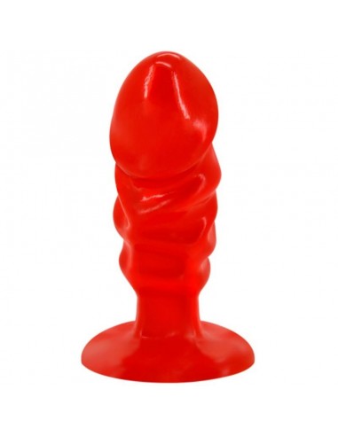 Baile unisex anal plug with suction cup red - MySexyShop (ES)