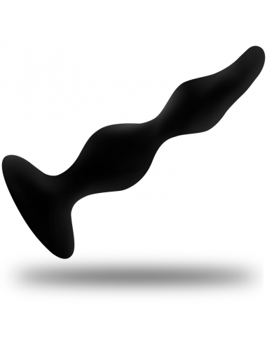Ohmama suction cup silicone curved plug 12 cm - MySexyShop (ES)