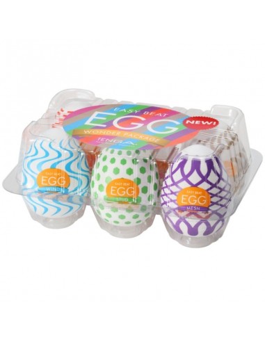 Tenga wonder 6 pack stroker eggs - MySexyShop (ES)