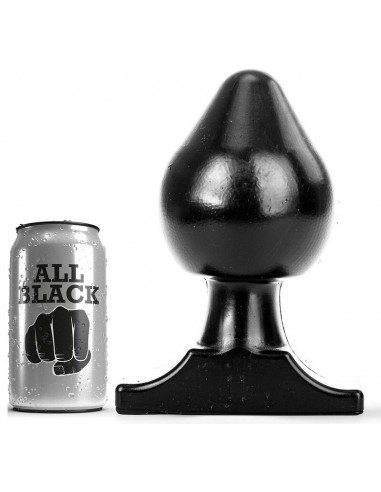 All black anal plug 19cm - MySexyShop (ES)