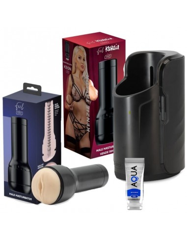 Kiiroo Pack Keon + Feel Kenzie Taylor + Feel Stroker + Aqua