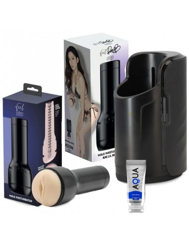 Kiiroo pack keon + feel rae lil + feel stroker + aqua quality 50 ml - MySexyShop (ES)