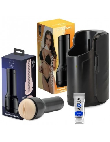 Kiiroo pack keon + feel victoria juni + feel stroker + aqua quality 50 ml - MySexyShop.eu