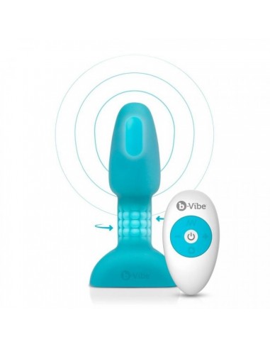 B-vibe rimming petite remote control plug teal - MySexyShop (ES)