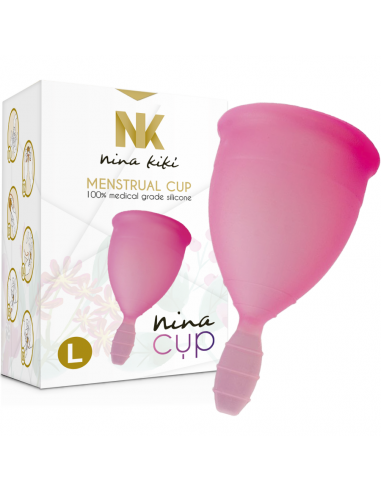 Nina Cup Coupe Menstruelle Taille L Rose - MySexyShop