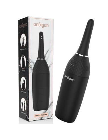 Anbiguo ultimate automatic douche anal cleaner black - MySexyShop.eu