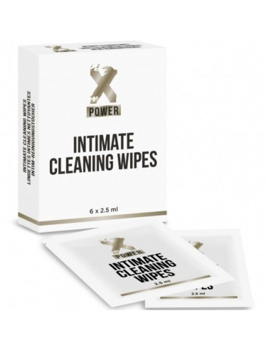 Xpower intimate cleaning wipes 6 units | MySexyShop