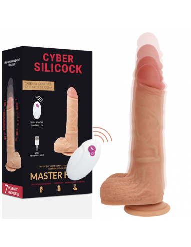 Cyber silicock realistico control remoto master huck - MySexyShop.eu