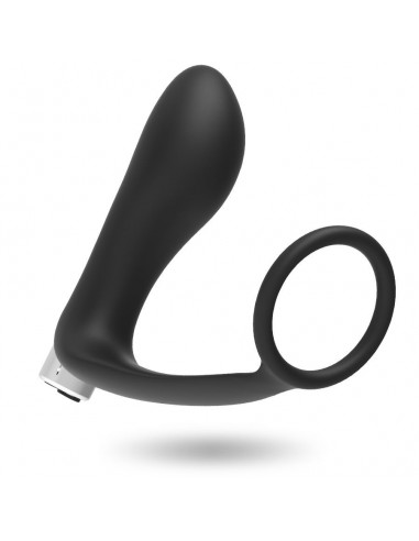 Addicted toys black rechargeable prosthetic vibrator