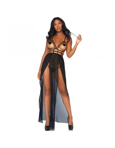 Leg Avenue Cage Maxi Dress and Thong | MySexyShop