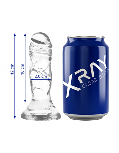 Xray clear cock 12cm x 2.6cm | MySexyShop (PT)