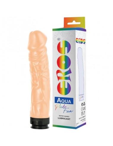 Pride Eros Aqua Lgbt Pride Dildo Et Lubrifiant À Base D''Eau -