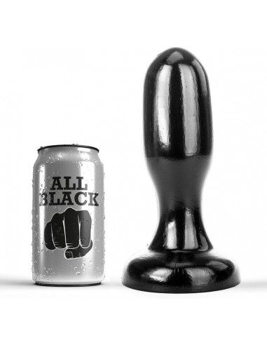 All Black Tout Noir 19,5cm Noir - MySexyShop