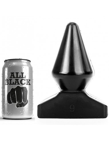 All black anal plug 18,5cm - MySexyShop (ES)