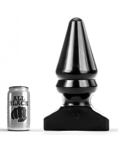 All black anal plug 28,5cm - MySexyShop (ES)