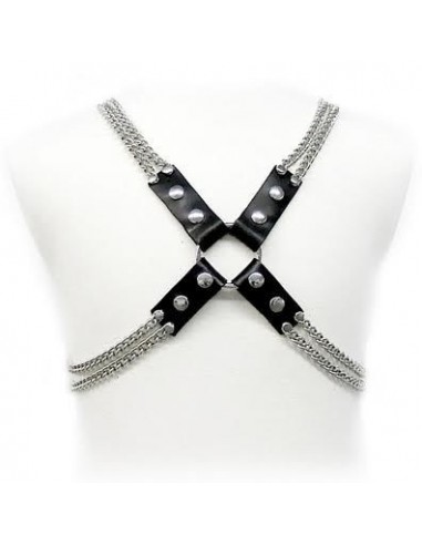 Leather body chain harness - MySexyShop (ES)