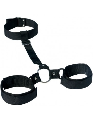 Sex & Mischief Shadow Neck & Wrist Restraint